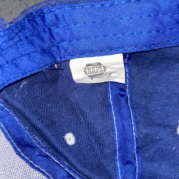 Napa Racing Hat Strapback Cap Mens Blue Red Ron Capps 28 NASCAR Fallen Heroes - Picture 6 of 6
